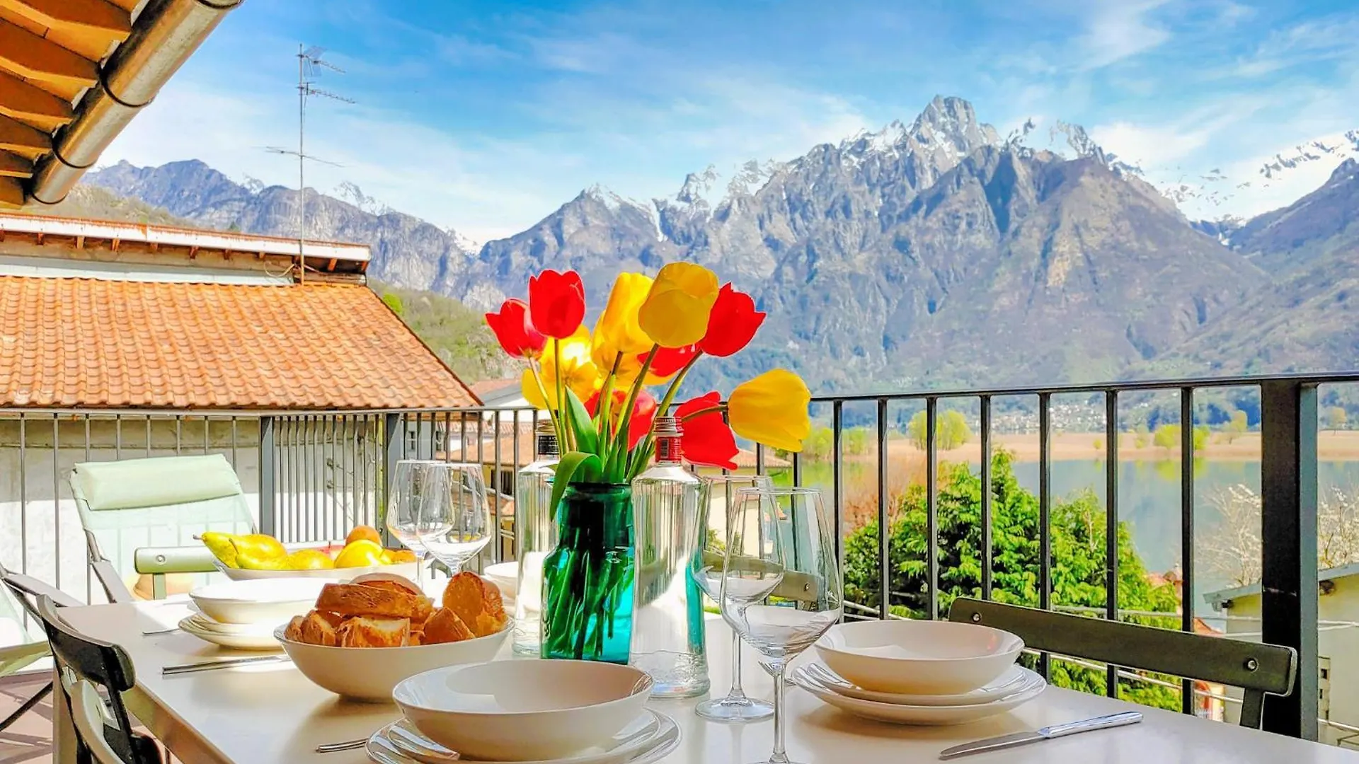 Apartment Dascio Dolce Ferienwohnung Panorama Balkon Am See
