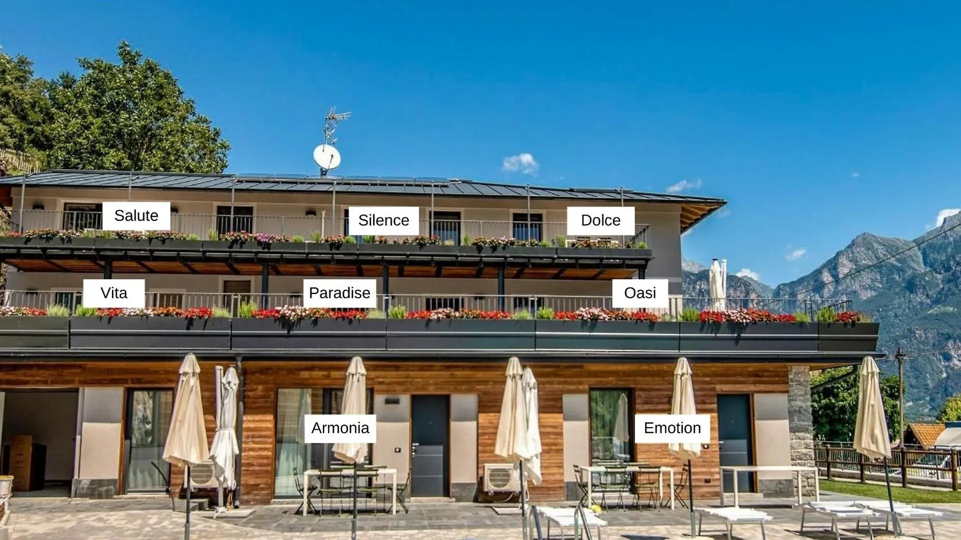 Dascio Dolce Ferienwohnung Panorama Balkon Am See location